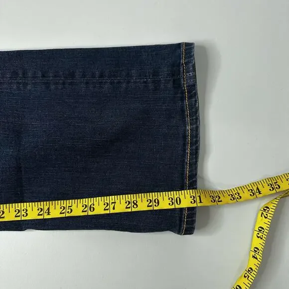 Buckle BKE Jeans Womens 32 Blue Bootcut Wendi Midrise Thick Stitch Casual - Picture 11 of 13